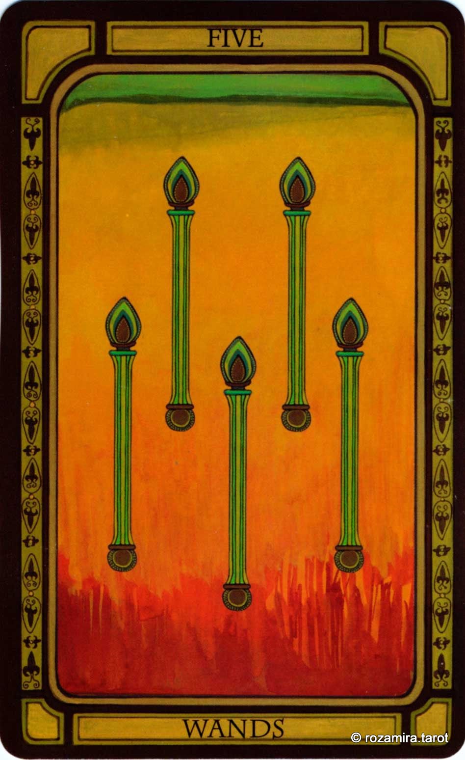 The Golden Tarot (Liz Dean)